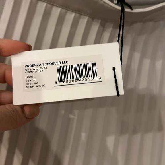 Proenza Schouler White Label
The Faux Leather Pleated Skirt - Picture 8 of 9